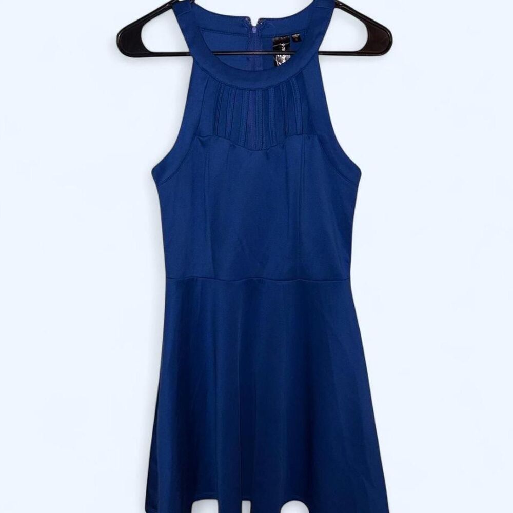 Trixxi Women's Blue and Navy Dress